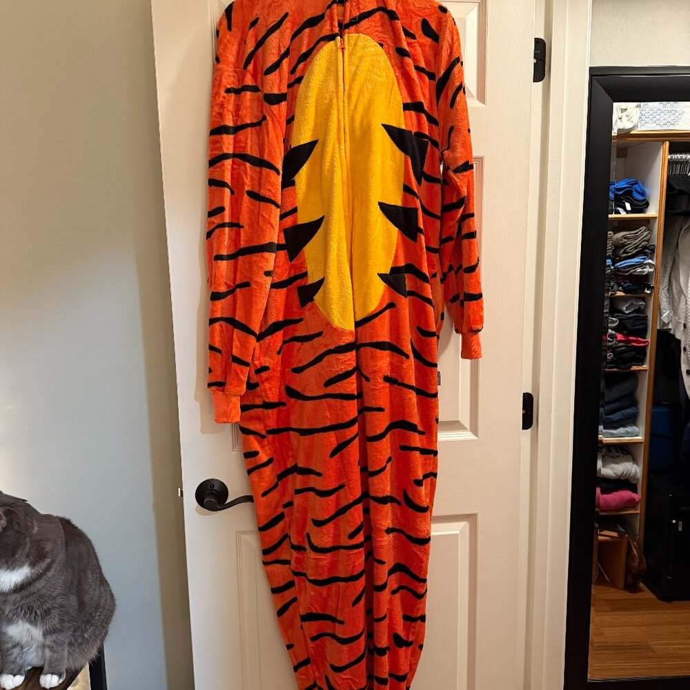 Men's Tiger Onesie/Halloween costume